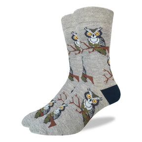 Good Luck Sock - Socks Perching Owls