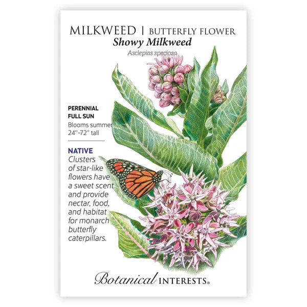 Milkweed Showy Seeds