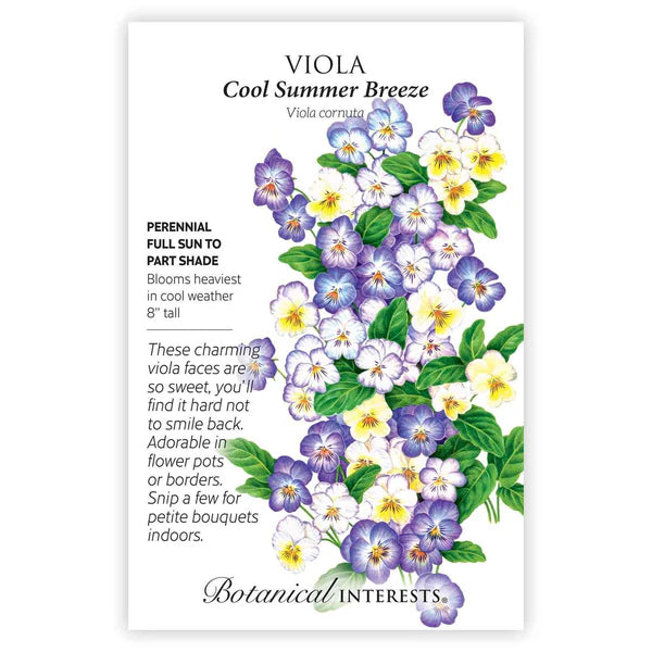 Viola Cool Summer Breeze Seeds