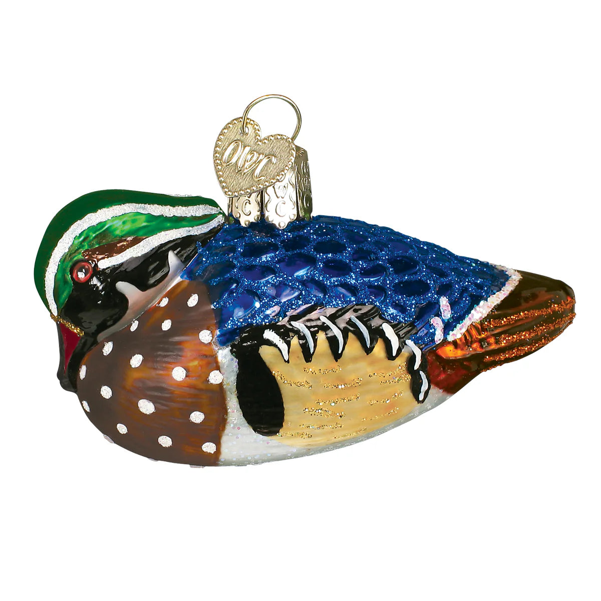 Old World Christmas - Wood Duck Christmas Ornament