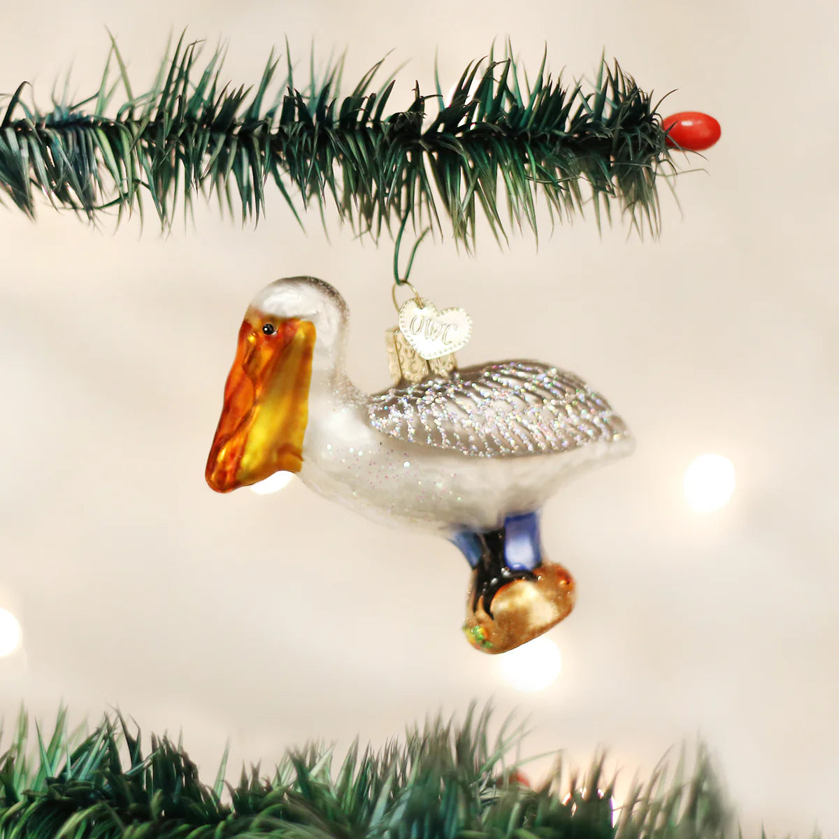 Old World Christmas - Pelican Ornament