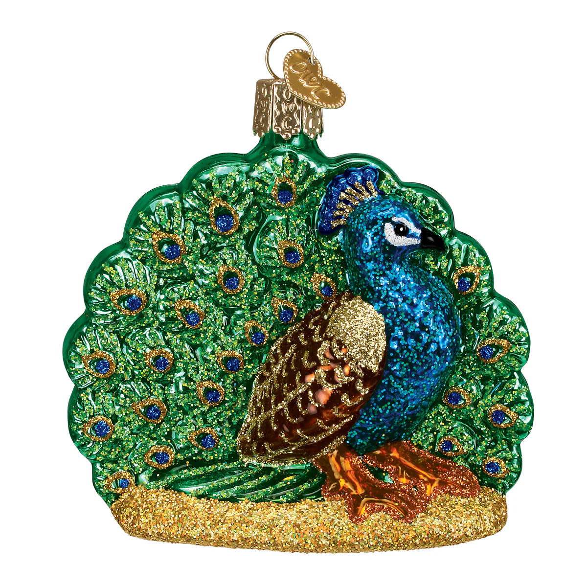 Old World Christmas - Proud Peacock Ornament