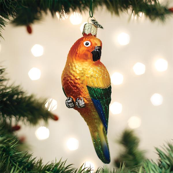 Old World Christmas - Sun Conure Ornament