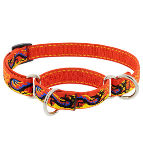 Lupine Pet - Choke Collar Nylon Adj Lucky Dragons