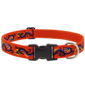 Lupine Pet - Collar Nylon Adjustable Lucky Dragons