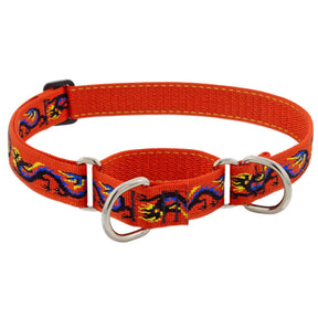 Lupine Pet - Choke Collar Nylon Adj Lucky Dragons