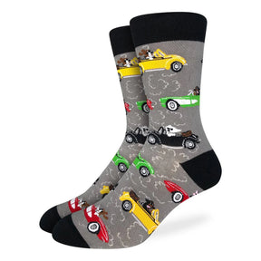 Good Luck Sock - Dogs Driving Cars