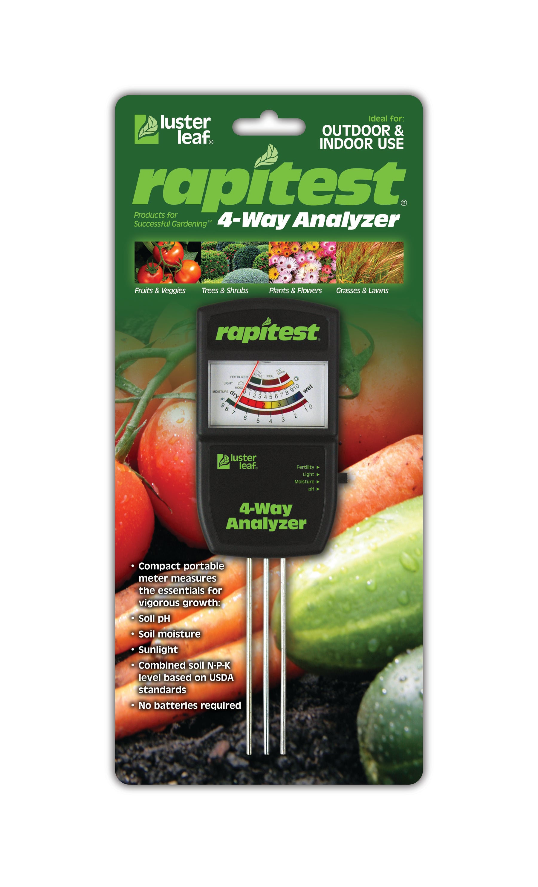 Luster Leaf - Rapitest 4 Way Analyzer