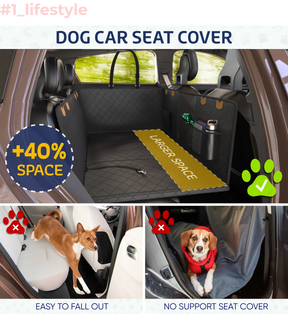 Seat Guard Waterproof BackSeat with Mesh Window Storage