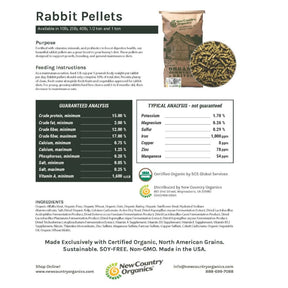 Rabbit Feed Pelleted - 40 lbs