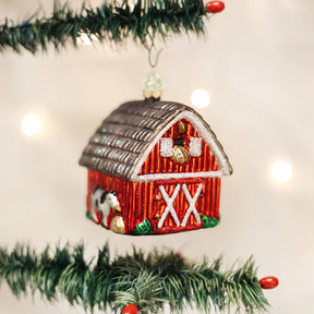 Old World Christmas - Barn Ornament