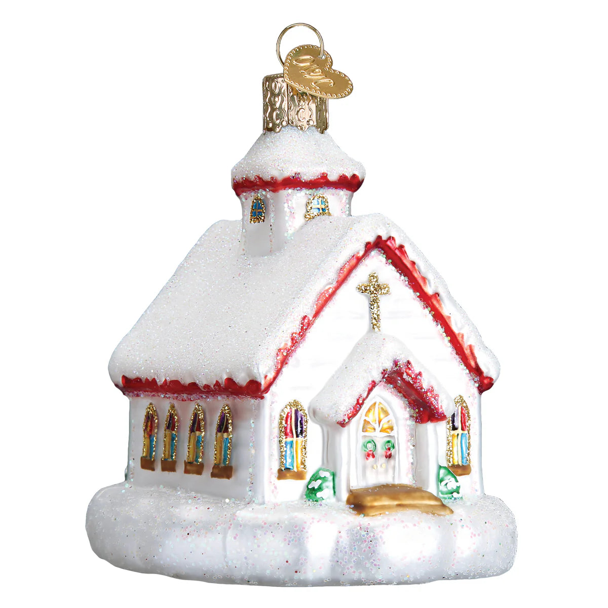 Old World Christmas - Country Church Ornament