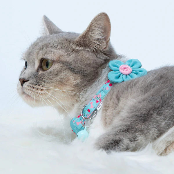 Lovely Cherry & Floral Cat Collars