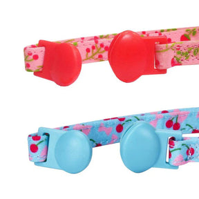 Lovely Cherry & Floral Cat Collars