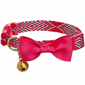 Southwestern Tribal Lozenges Cat Collar