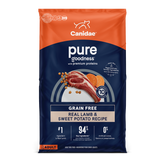 Canidae Grain Free PURE - All Breeds, Adult Dog Real Salmon and Sweet Potato Limited Ingredient Recipe Dry Dog Food