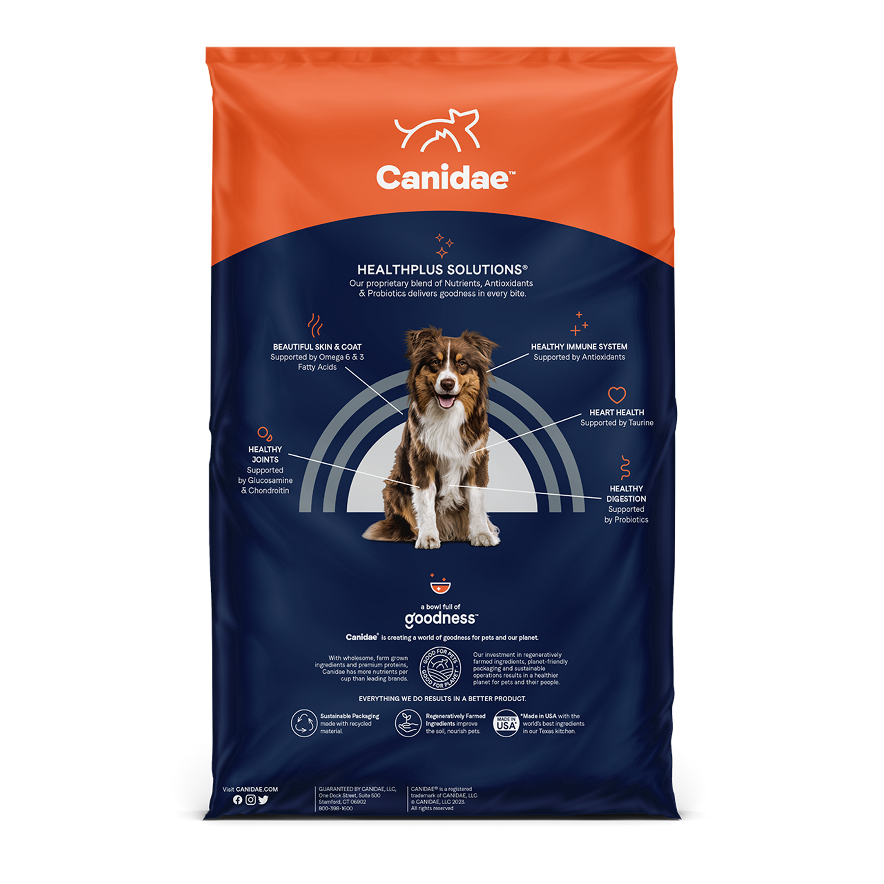 Canidae Grain Free PURE - All Breeds, Adult Dog Real Duck Limited Ingredient Recipe Dry Dog Food