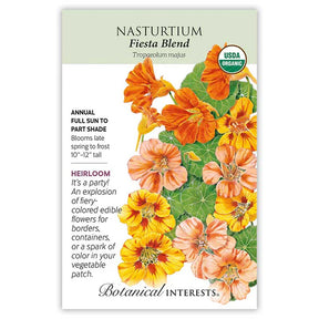 Nasturtium Fiesta Blend Seeds