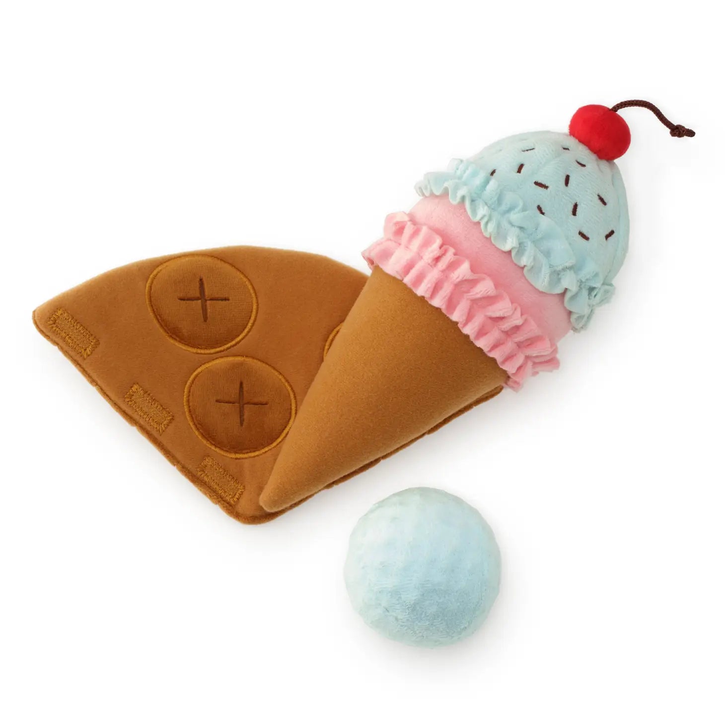 Ice Cream Dog Toy