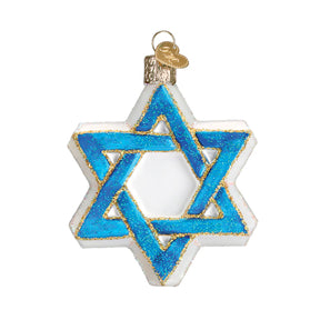 Old World Christmas - Star Of David Ornament