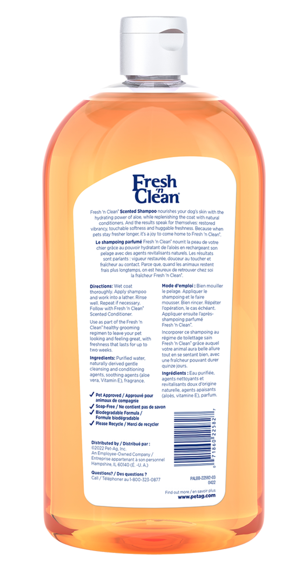 Pet Ag - Fresh 'n Clean Scented Shampoo