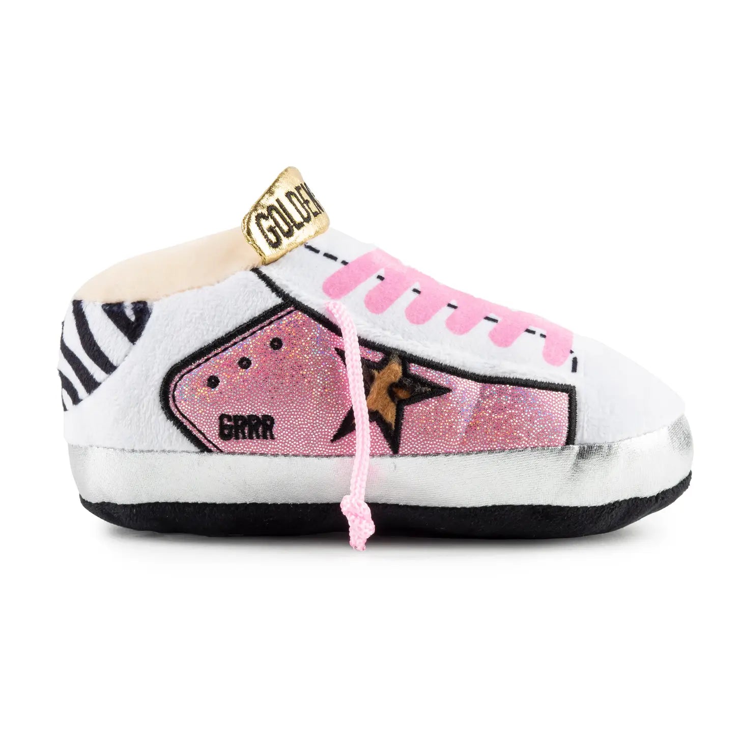 Haute Diggity Dog - Golden Pooch Sneaker Dog Toy