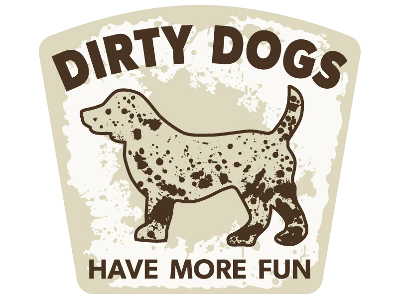 Decal Dirty Dog Have More Fun