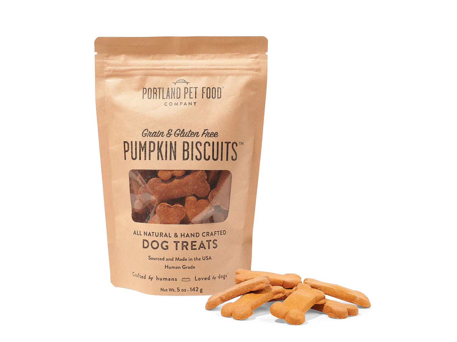 Pumpkin Biscuits Dog Treats - Grain & Gluten Free