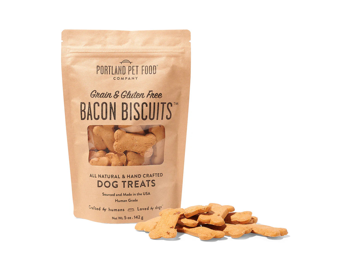 Bacon Biscuits Dog Treats - Grain & Gluten Free