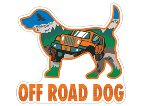 Decal Off Road Dog