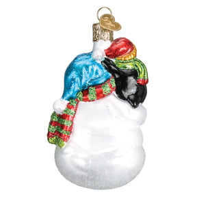 Old World Christmas - Snowman with Penguin Pal Ornament