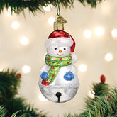 Old World Christmas - Jingle Bell Snowman