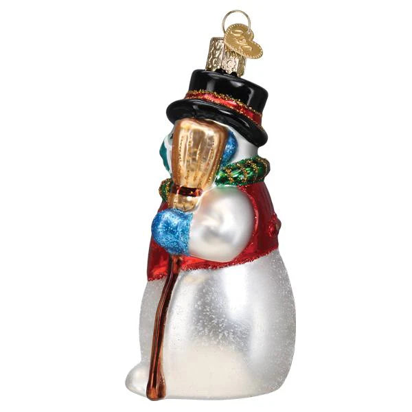 Old World Christmas - Snowman with Mask Ornament