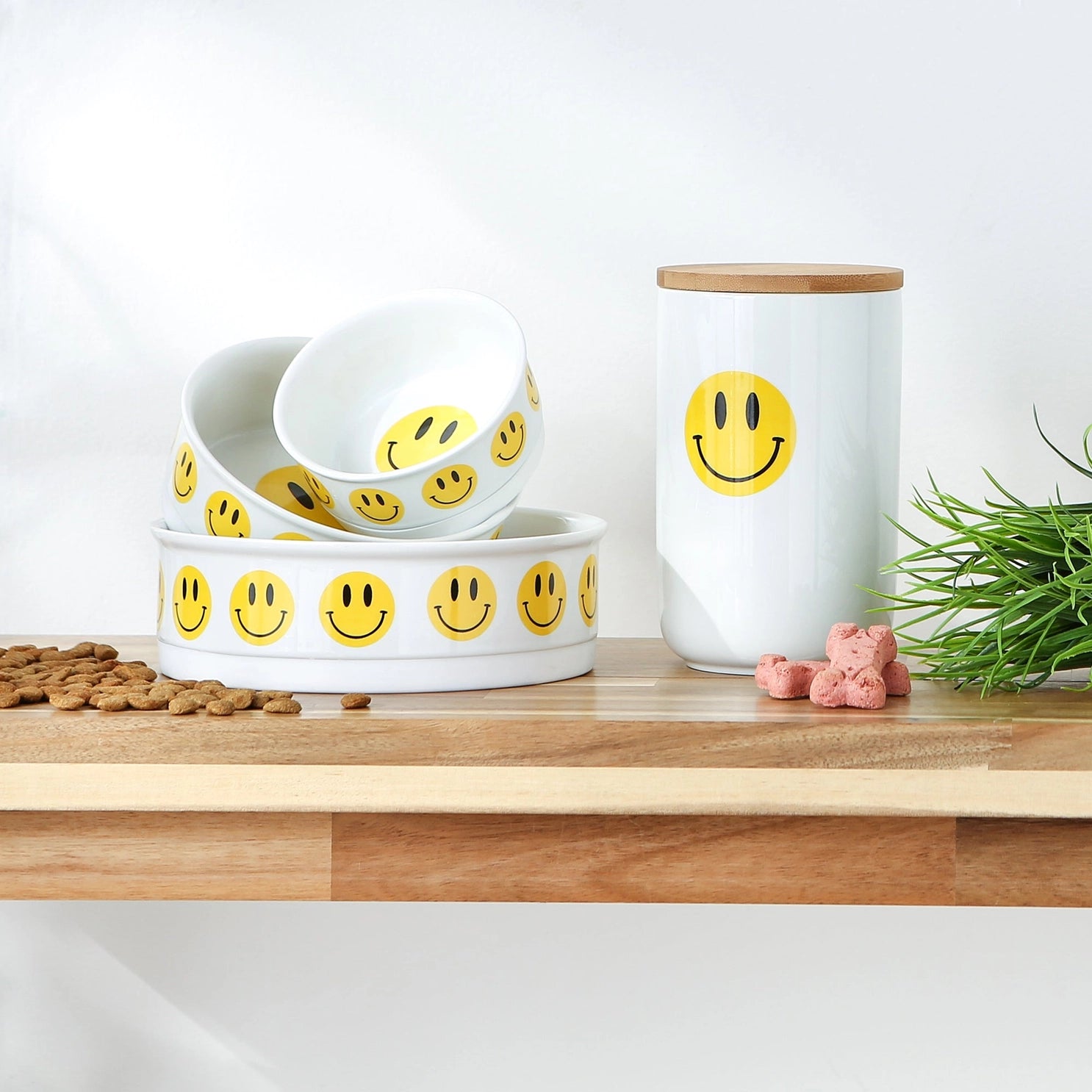 Bone Dry - Smiley Face Large Pet Bowl