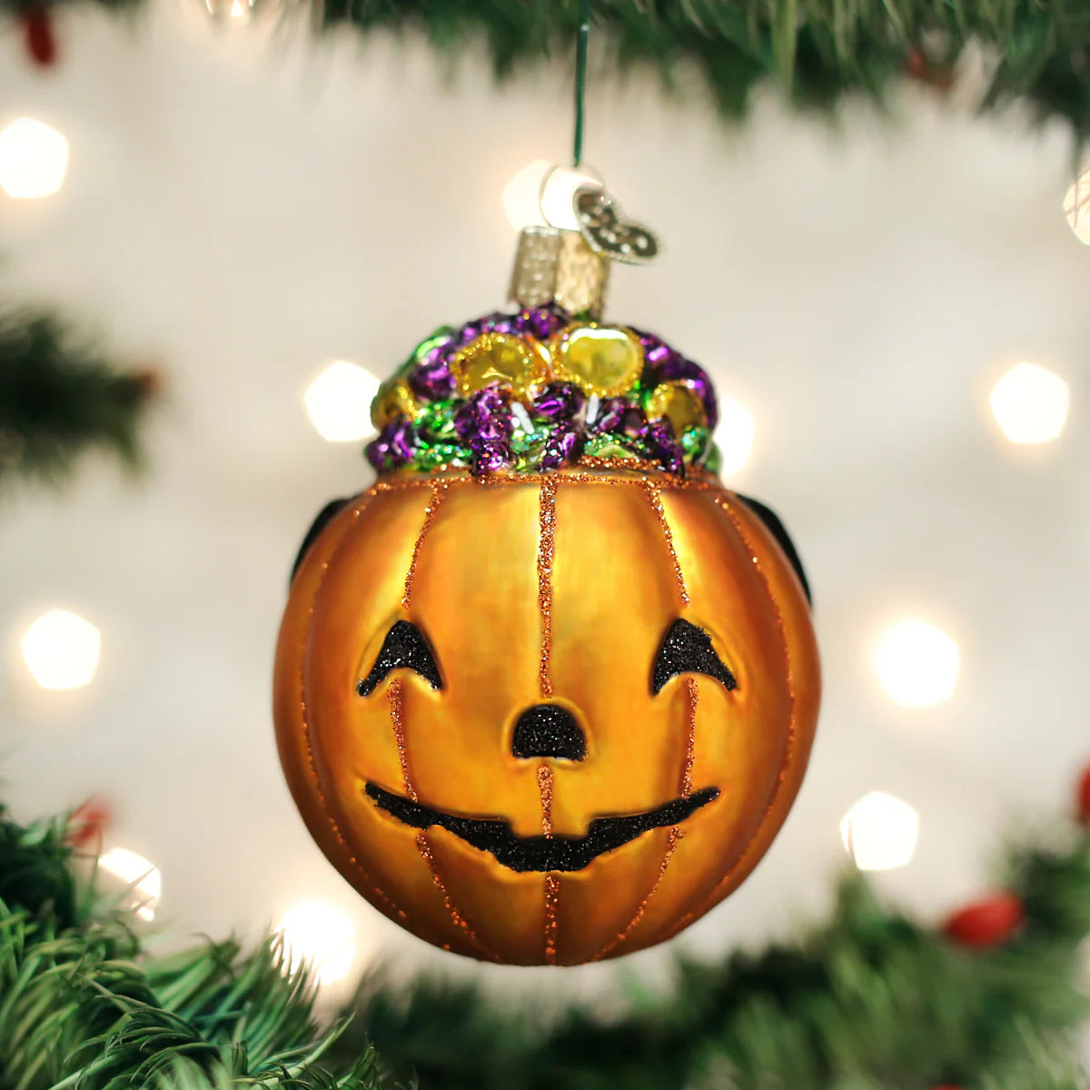 Old World Christmas - Trick-or-treat Ornament