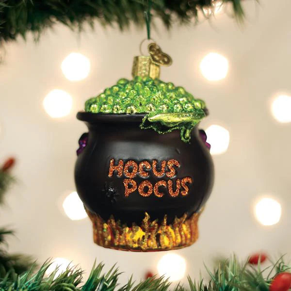 Old World Christmas - Halloween Cauldron Ornament