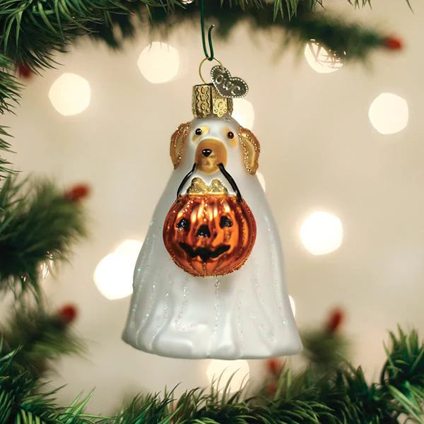 Old World Christmas - Trick-or-treat Pooch Ornament