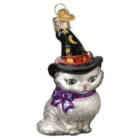 Old World Christmas - Witch Kitten Ornament