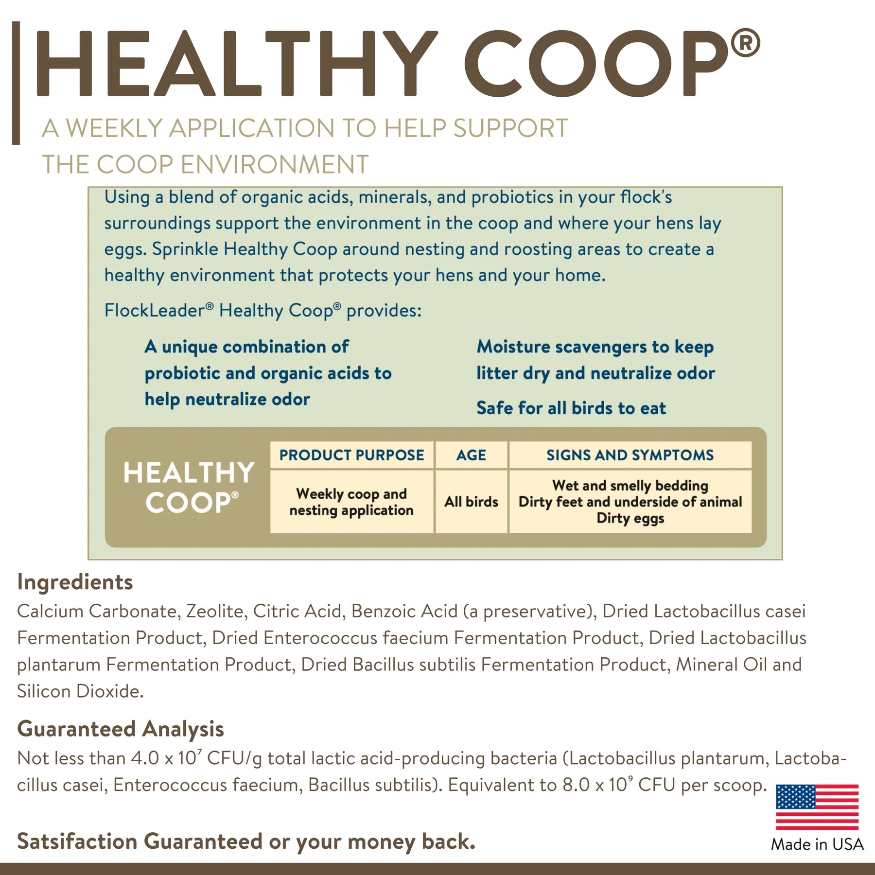 FlockLeader Healthy Coop for Chickens