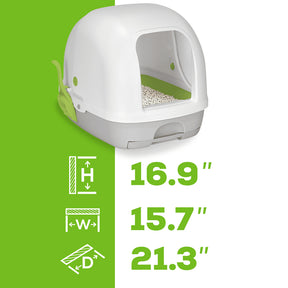 Purina - Tidy Cats® Breeze® Hooded Litter Box System