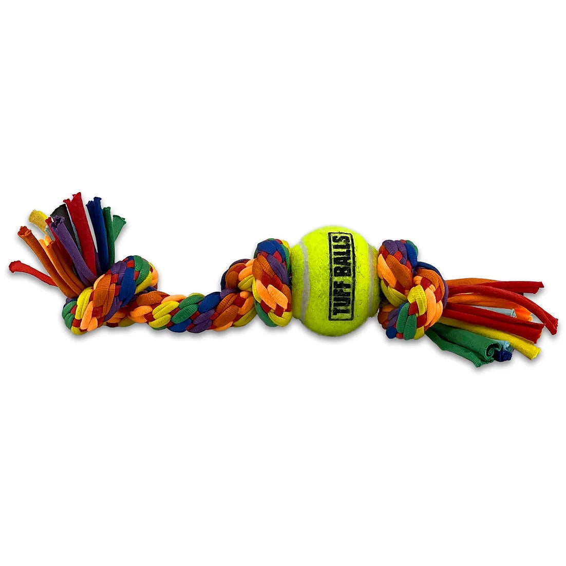 Petsport - Kaleidoscope Rope 3 Knot With 1.5" Ball