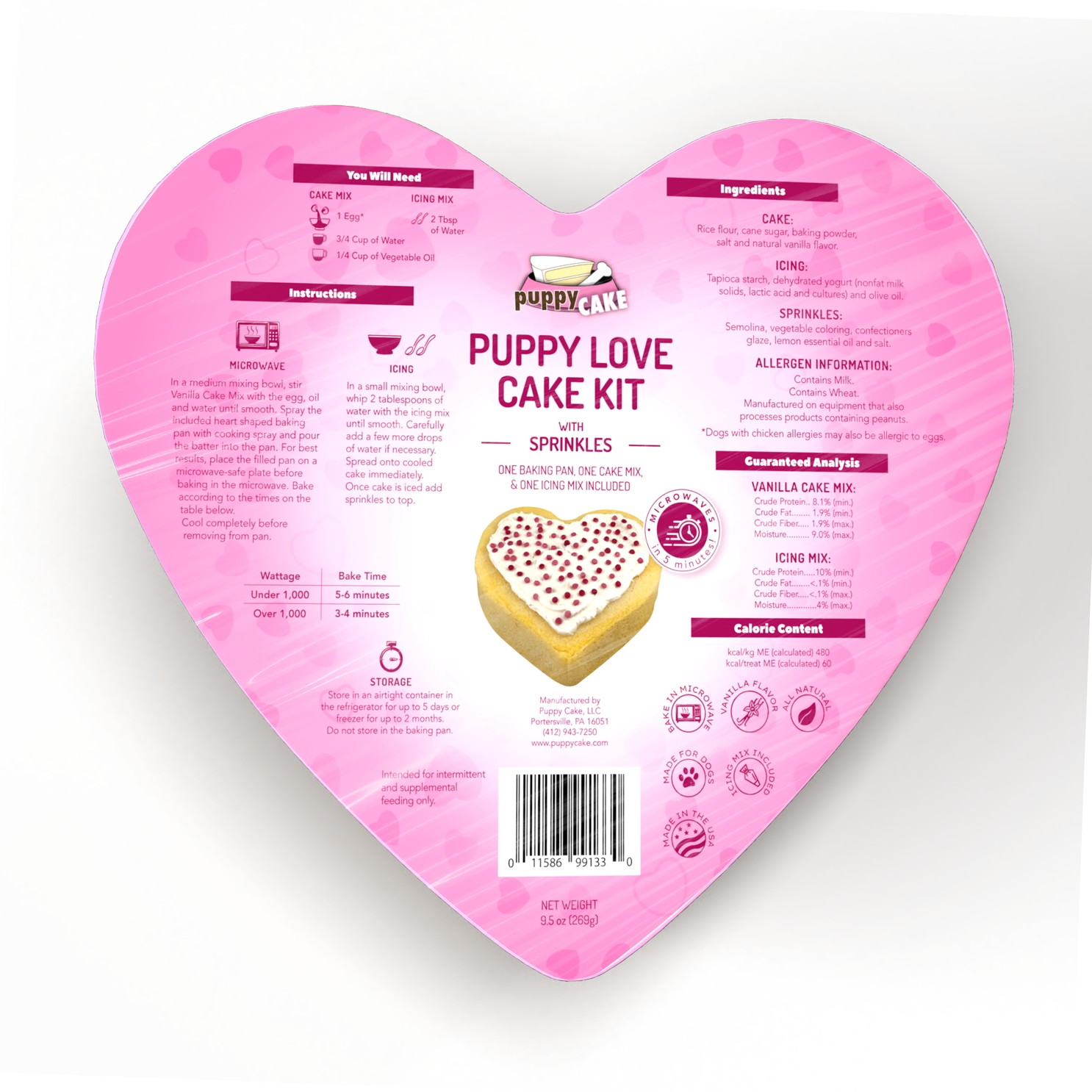 Puppy Love Cake Kit