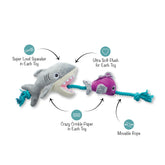 Petshop by Fringe Studio - Dog Toy Shark Bait