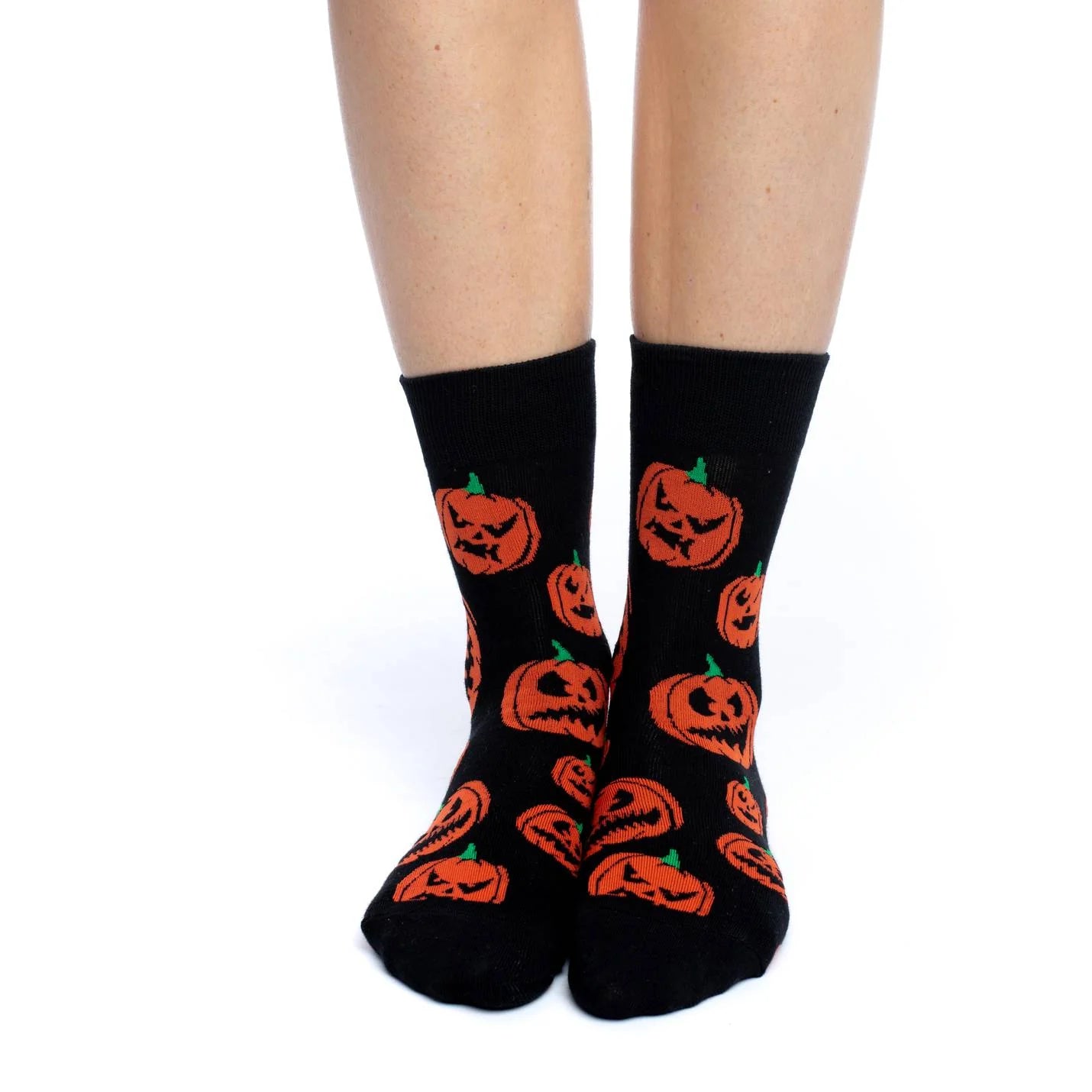 Good Luck Sock - Men and Women's Pumpkin Halloween