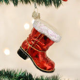 Old World Christmas - Santa's Boot Ornament