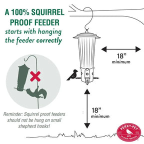 Perky Pet Feeder Squirrel Be Gone