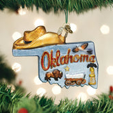 Old World Christmas - State Of Oklahoma Ornament