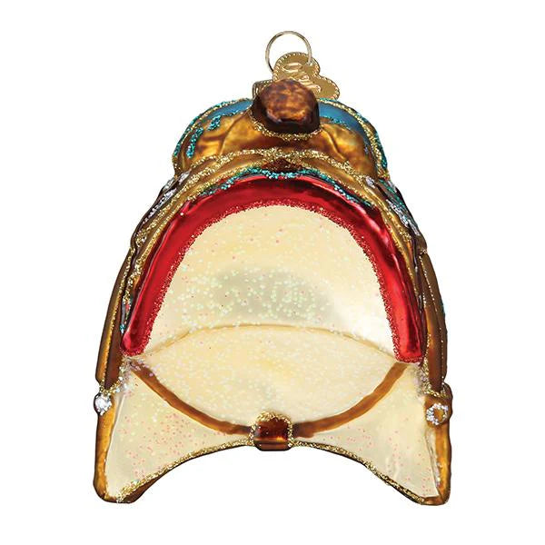 Old World Christmas - Western Saddle Ornament