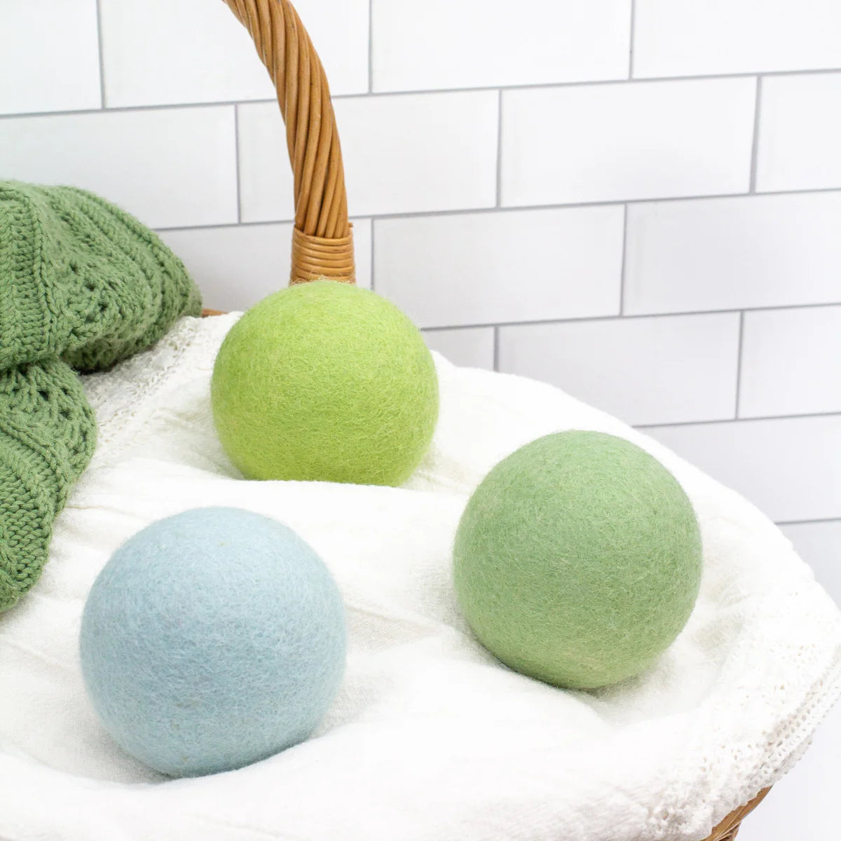 Friendsheep - Eco Dryer Ball jade Ombre (Set of 3)