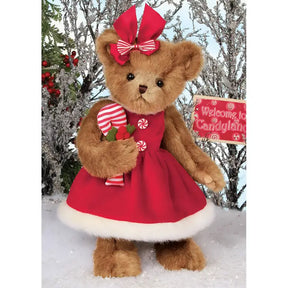 Bearington Collection - Christa Cane Girl Teddy Bear